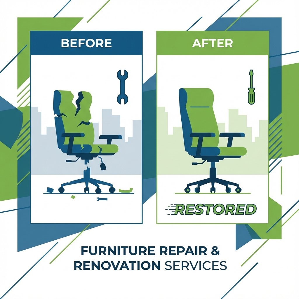 Reparación y renovación de mobiliario